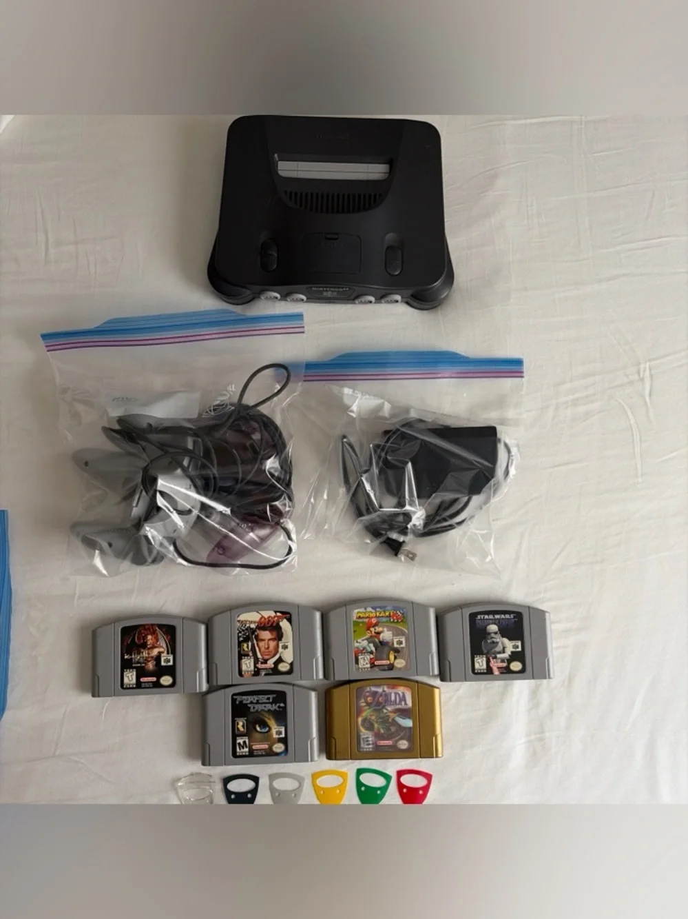 Nintendo N64 Console with Cables and Controller - Black